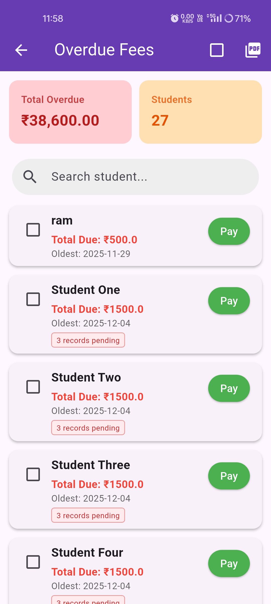 Admin Dashboard