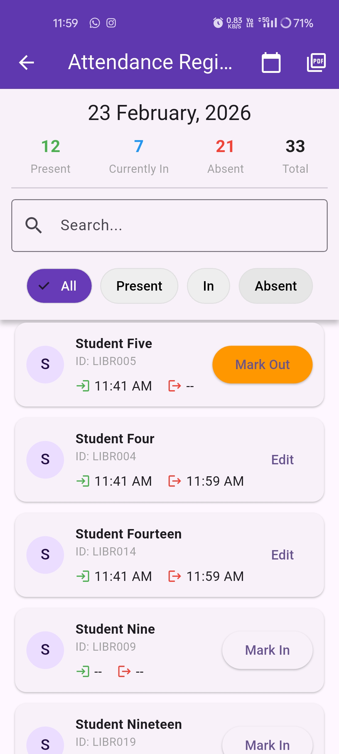 Admin Dashboard