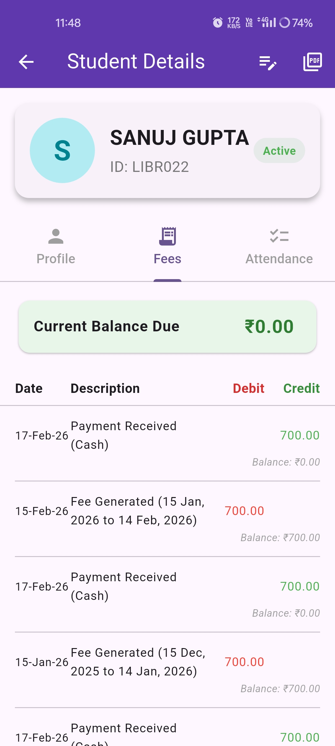 Admin Dashboard